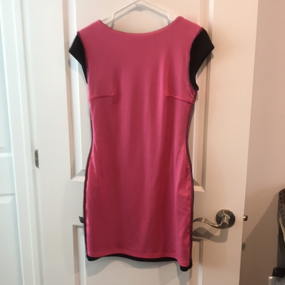 Dex Silhouette Black Laser Cut Dress - Picture 3 of 4